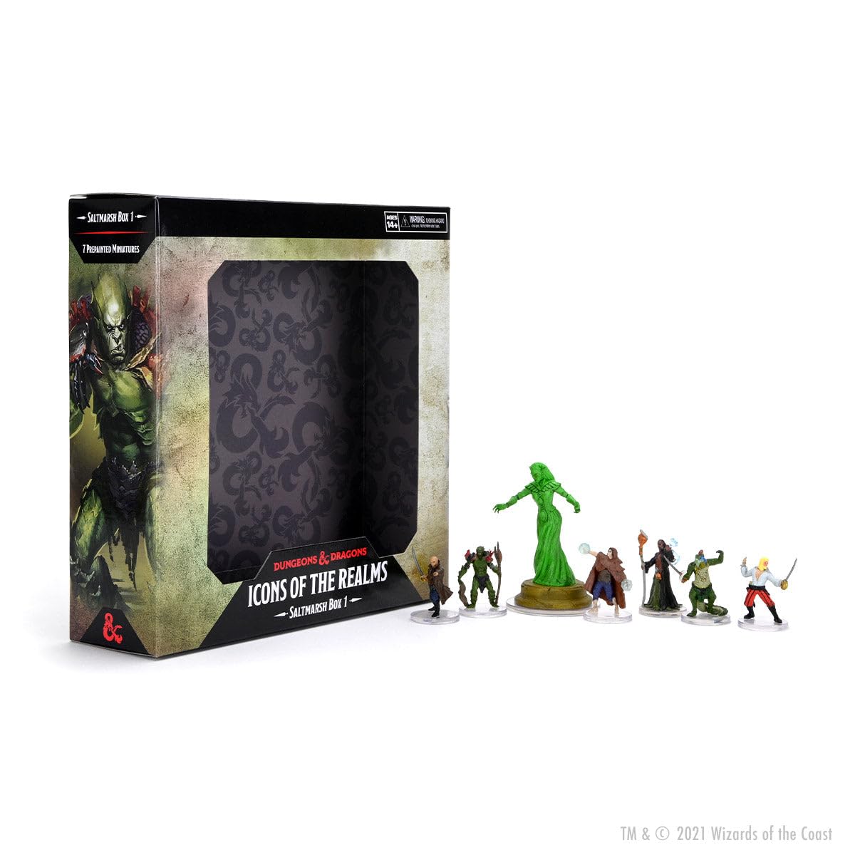 Amazon.com: WizKids D&D Icons of The Realms: Saltmarsh: Box 1